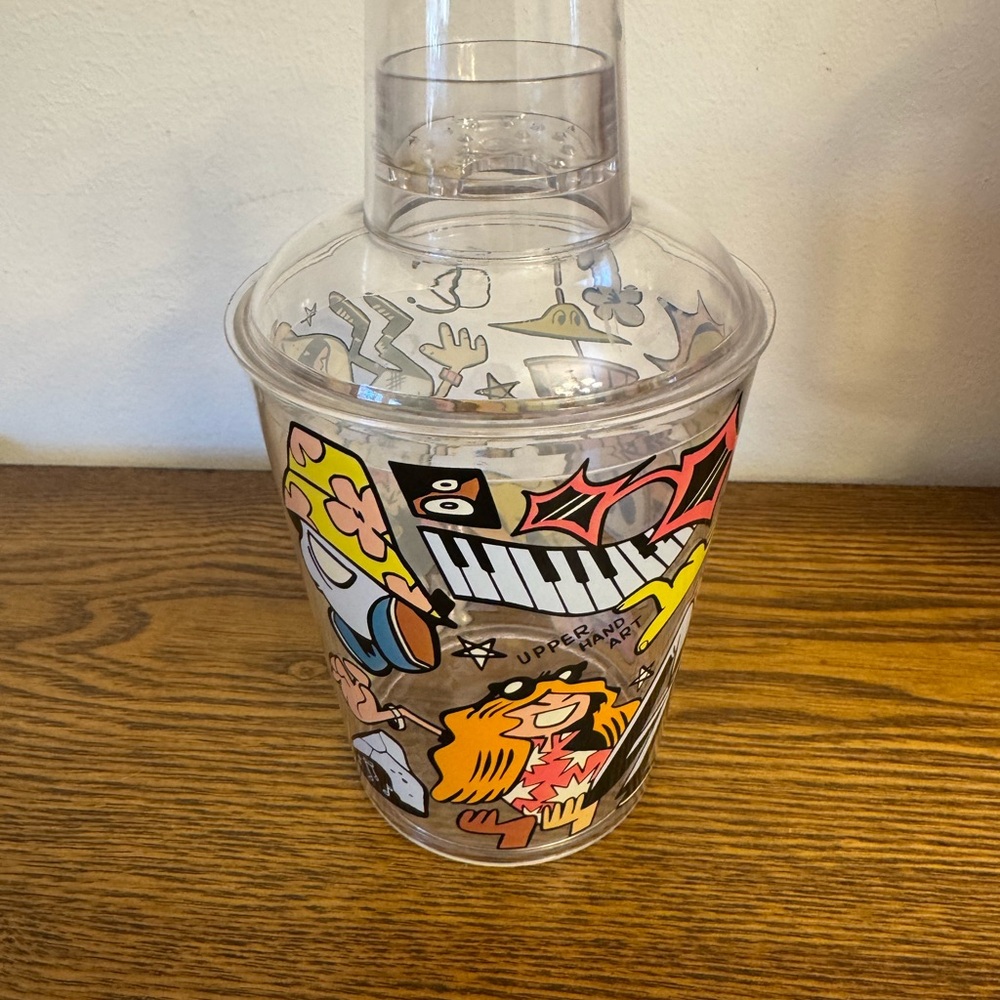 Upper Hand Art x Live Nation Souvenir Shaker Cocktail Cup  EUC